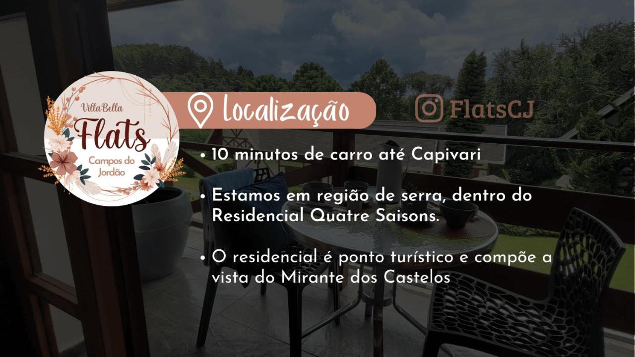 Duplex Luxo Com Piscina Aquecida, Lareira E Wifi Daire Campos do Jordao Dış mekan fotoğraf